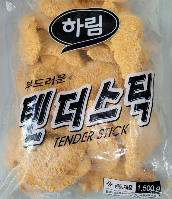 하림 텐더스틱 1.5kg 국내산 닭 치킨, 1개