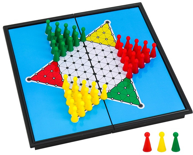 UB 磁性跳棋 益智桌遊, 1個