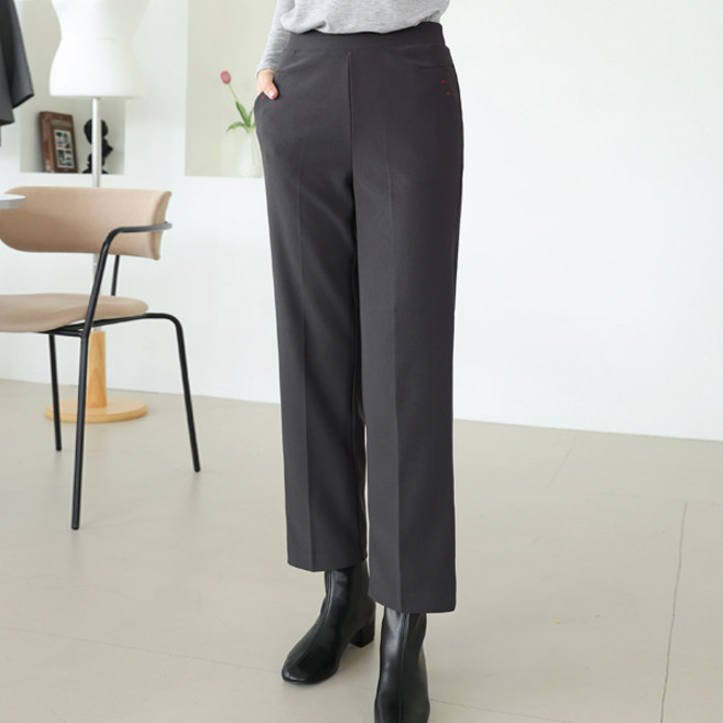 (~99size)프론스티치일자팬츠 PTC5009_DO4060 엄마옷 빅사이즈