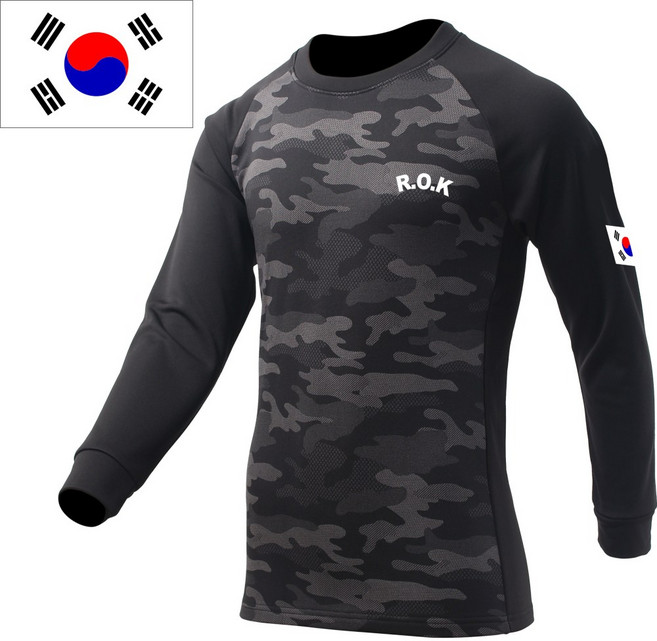 어택존 방한 기모 발열 목 폴라 군인 로카티 남자 목티 남성 여성 여자 긴팔 티셔츠