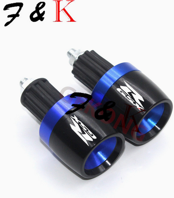 호환 오토바이 핸드 그립 핸들 바 엔드 캡 스즈키 GSXR GSX1300R R 600 750 1000 K2 K3 K4 K5 K6 K7 K8 K9, 20 Blue A