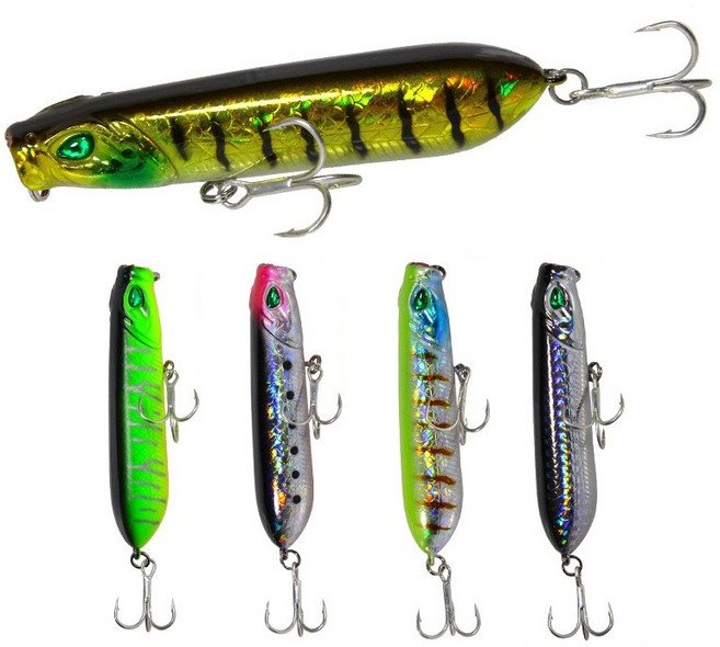 FISHHUNTER 탑워터 펜슬베이트 5종세트, 12.5g, 1세트