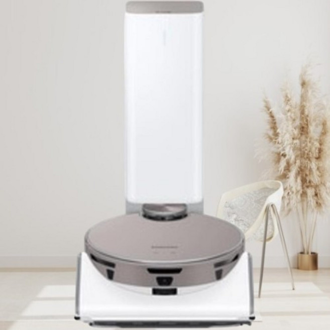 삼성전자 BESPOKE 제트 봇 AI SE 로봇청소기 방문설치, VR50B9563AG, 페블 그레이