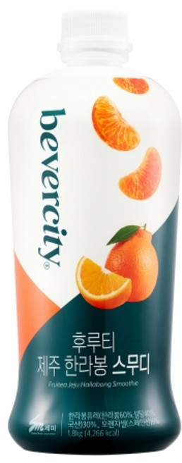 베버시티 세미 후루티 제주 한라봉 스무디, 1.8kg, 4개