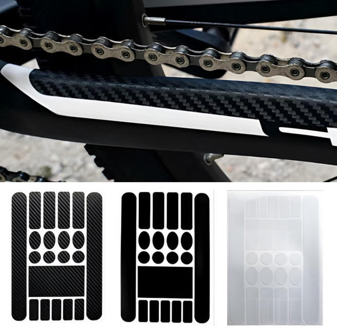 자전거 프레임 보호필름 스티커 기스 스크래치 방지 PPF 오토바이 킥보드, (큐코리아)투명