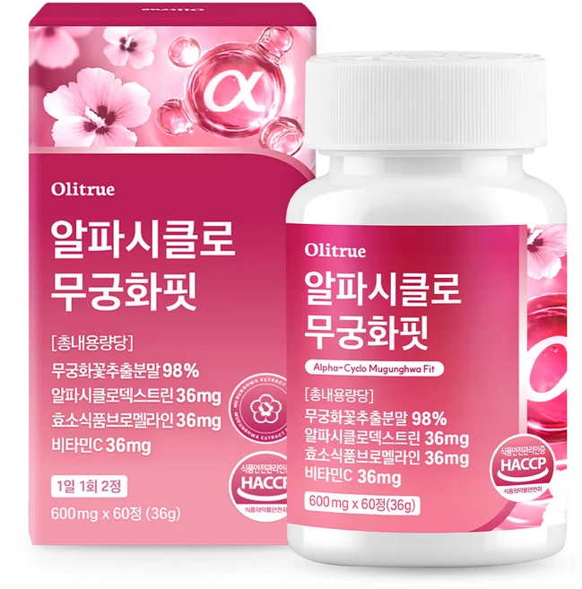 올리트루 알파CD 무궁화핏, 1개, 60정 - 쿠팡
