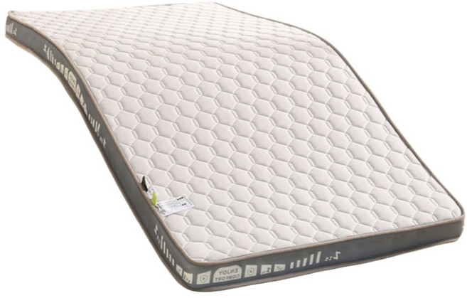 舒適透氣記憶棉床墊，完美貼合身形，釋放壓力，提升睡眠品質, 元氣灰, 6