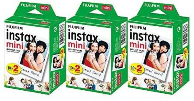 후지필름 인스탁스 미니 인스턴트 필름 60장 (20장 3팩)