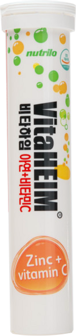 비타하임 아연+비타민C 발포비타민, 20정, 4개