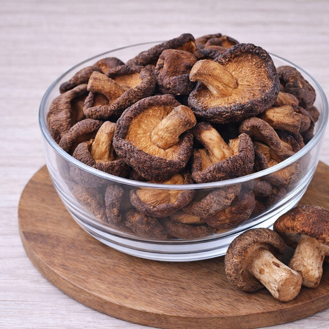 짜지않고 맛있는 원물간식 더하루 표고버섯칩(번들), 3개, 70g
