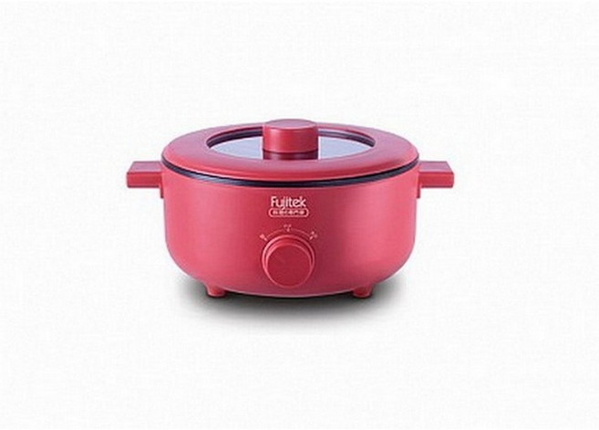 Fujitek富士電通 日式全能料理電火鍋 料理鍋 調理鍋 電火鍋, FTP-PN400紅