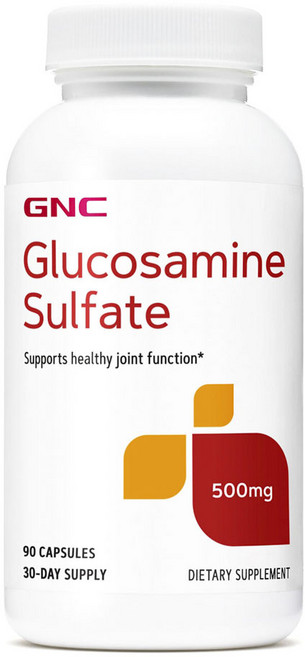 GNC 글루코사민 설페이트 500mg 캡슐, 90개입, 1개, 90정
