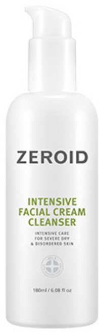 제로이드 인텐시브 페이셜 크림 클렌저, 1개, 180ml