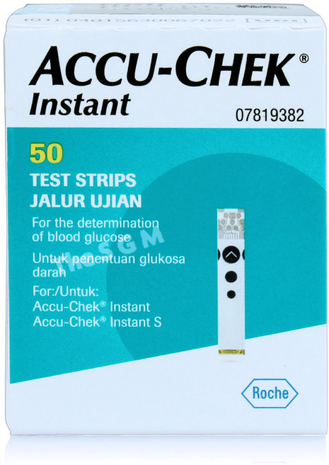 로슈 아큐첵 인스턴트 혈당시험지 1박스 50매, 1개