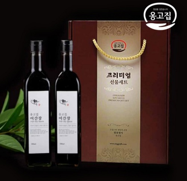 명품 옹고집 어간장 선물세트 2호, 1개, 500ml