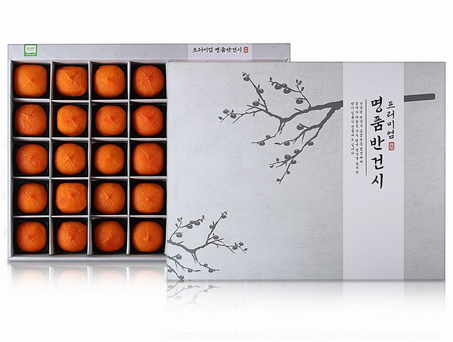 1+1 청도반건시 감좋은날 + 선물가방포함, 35구 1+1, 특대자 80~110g 내