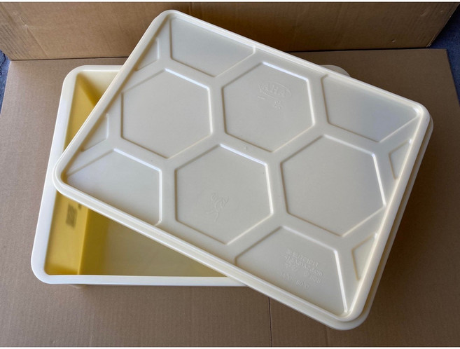 糖軒町 AHA 專業小發酵箱【收納箱/麵糰箱/披薩箱/發酵盒], 米色, 1個