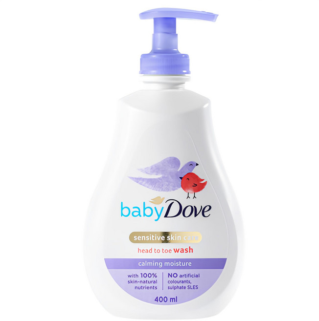 베이비도브 유아용 바디워시 카밍모이스처 카모마일향, 400ml, 1개