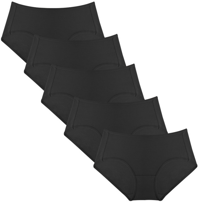 핑크앤다이아 주니어 모달 팬티 5매세트 학생 빅사이즈 데일리 여아 청소년 삼각팬티