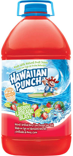 Hawaiian Punch 베리 라임에이드 블래스트, 1개, 3.78L