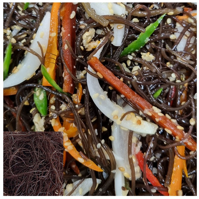 [삼화해조류]청정해역 완도 염장꼬시래기 5kg 벌크 최고의 반찬 영양식품, 1개