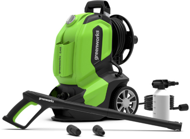 [그린웍스] 135bar 고압세척기 G40, 1개