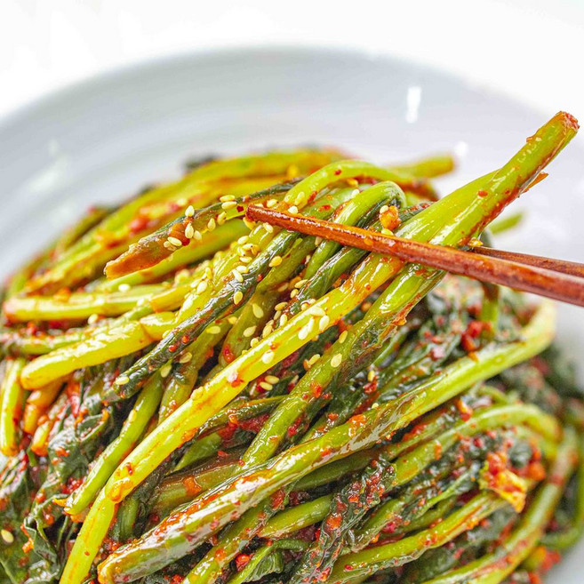 담아 더욱 신선한 국산 고춧가루로 담은 전라도식 열무 자박이 김치, 1개, 1kg