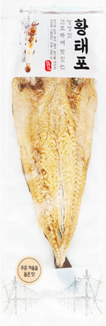 명식품본사 황태포 특왕대 한마리 대관령 용대리 제사용 성묘용 해장국, 1개, 100g