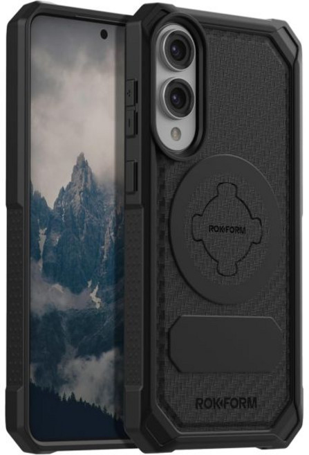 Rokform - 갤럭시 S23 울트라 케이스 러기드 시리즈 RockLock 트위스트 잠금 기능이 있는 삼성 보호 커버 드롭 테스트 군용 등급 장갑(블랙)