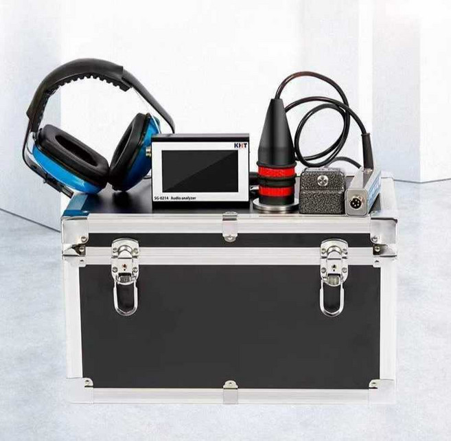 누수탐지 청음기 수도관 누수탐지기 장비 테스터 금속 하수구 배관 청음봉, 가정용 기본형+소음 차단 헤드셋, 1개