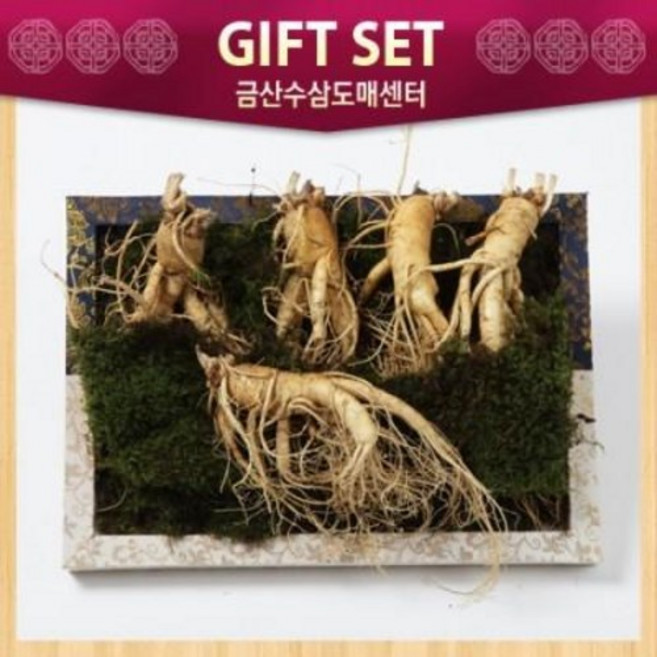 금산 인삼 5년근 6년근 원수삼 왕왕대 선물세트(선물용), 1개