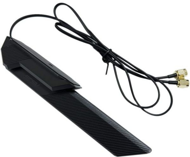 새 인터페이스 2.456GHz 트라이 밴드 안테나 WiFi 7 게이밍 마더보드 교체용 Asus ROG Maximus Z790 Dark Hero용 블루투스 5.4 자석 베이스 2, 새 인터페이스 2.456GHz 트라이 밴드 안테나 Wi