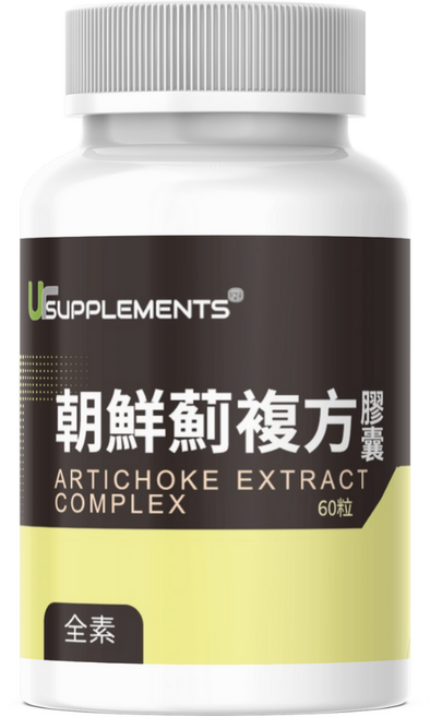UrSUPPLEMENTS 朝鮮薊複方膠囊, 1個, 60顆