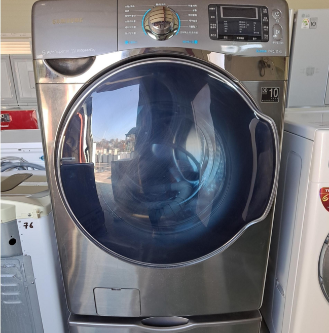 품번062 LG 19kg 트윈워시 드럼세탁기 +3.5kg 미니워시 중고세탁기