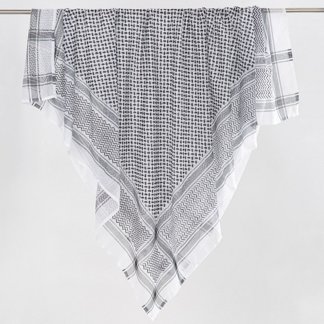 이집트 스카프 쉬마그 방도 터번 토템 실크 린넨 반다나 사막 면