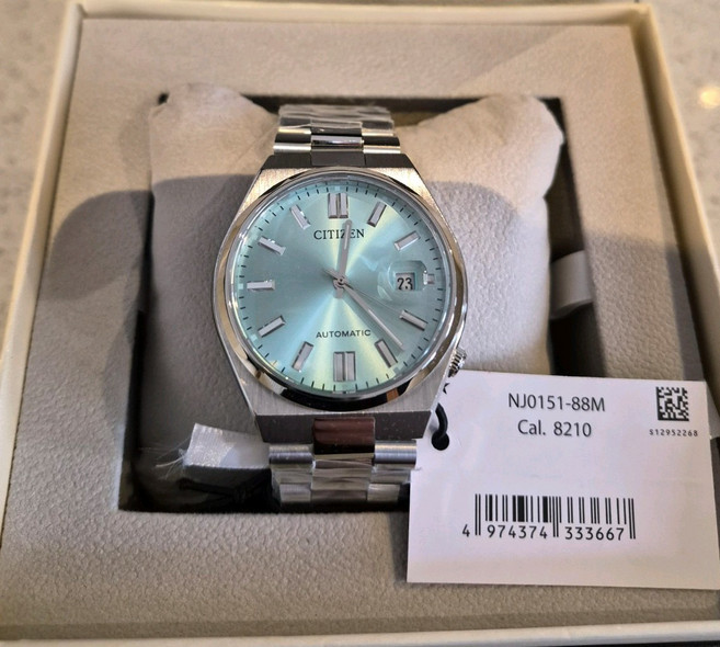 [Citizen] 시티즌 츠요사 - NJ0151-88M 오토매틱 아이스 블루 다이얼