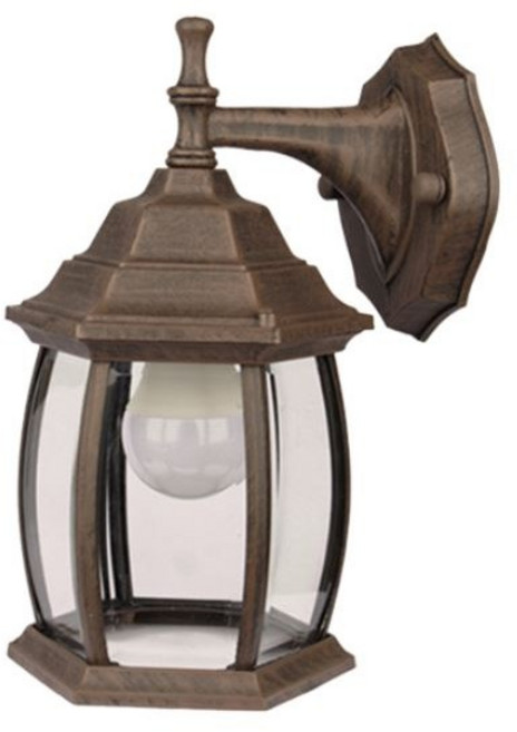 육각 벽등 벽조명 외부벽등 실내벽등 벽부등, 커피