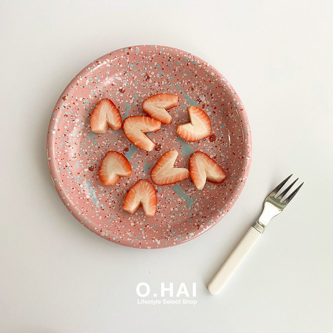 [본에나멜웨어] 아일랜드 브리즈 법랑 플레이트 (2 size), 블루, 1개