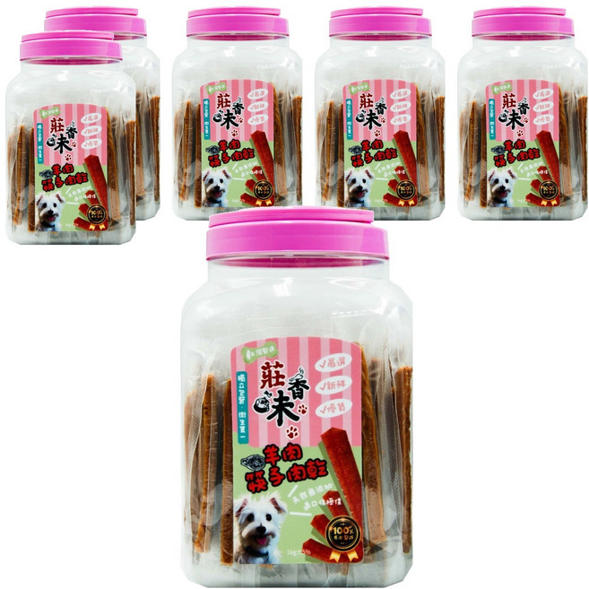 莊香味 筷子肉乾, 1kg, 6個, 羊肉