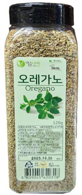 원하프오레가노홀120g이슬나라, 1개, 120g