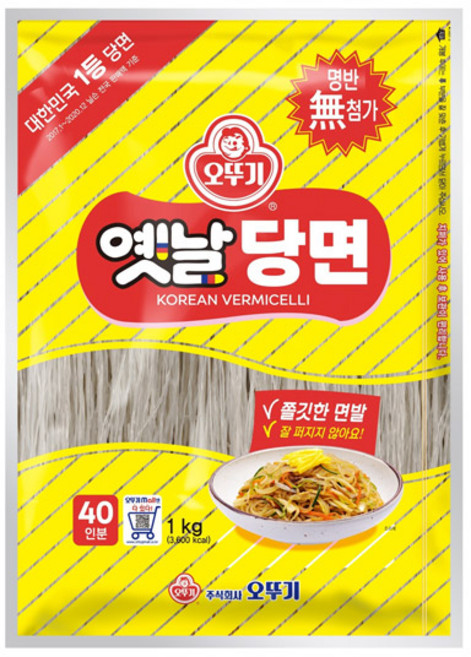 오뚜기옛날 자른당면, 1kg, 9개
