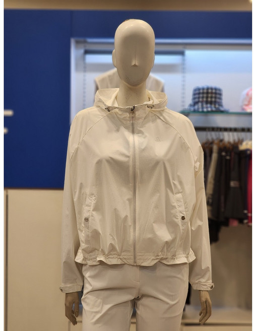 BTR골프 BWJ1516WWHT #1 비티알 여성여름 흡습속건 냉감 경량홑겹 나그랑어깨 오버핏 후드집업 바람막이점퍼 엔씨엑스코점 가격인하 반값세일 가볍고시원한