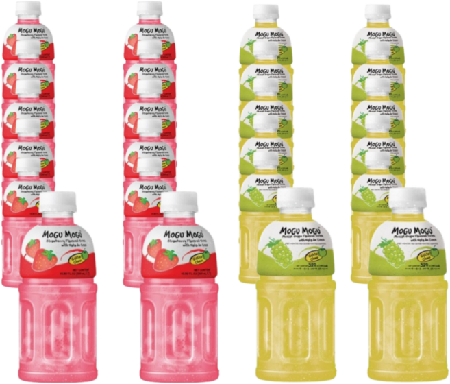 모구모구 2종(리치+샤인머스켓) 320ml 24개