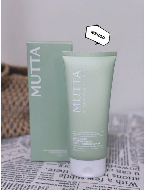Mutta 沐塔 2%水楊酸抗痘拋光身體乳 200ml, 1個, 抗痘拋光身體乳200ml