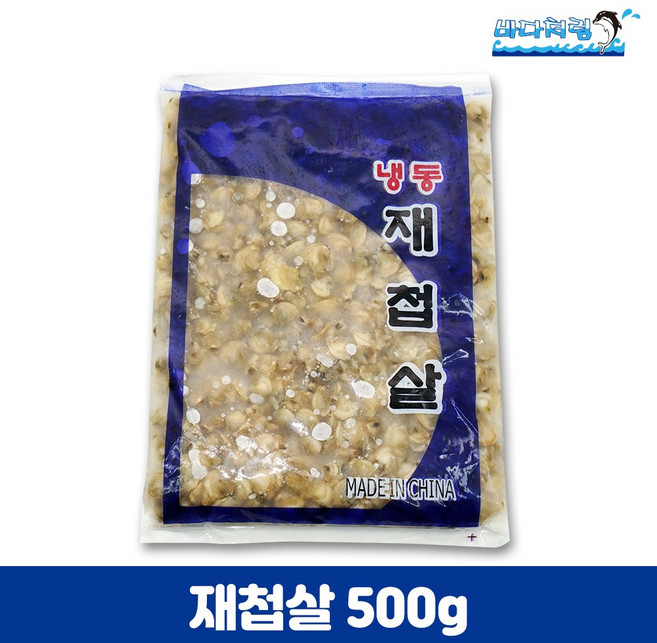 냉동 재첩살 자숙 중국산 500g, 1개