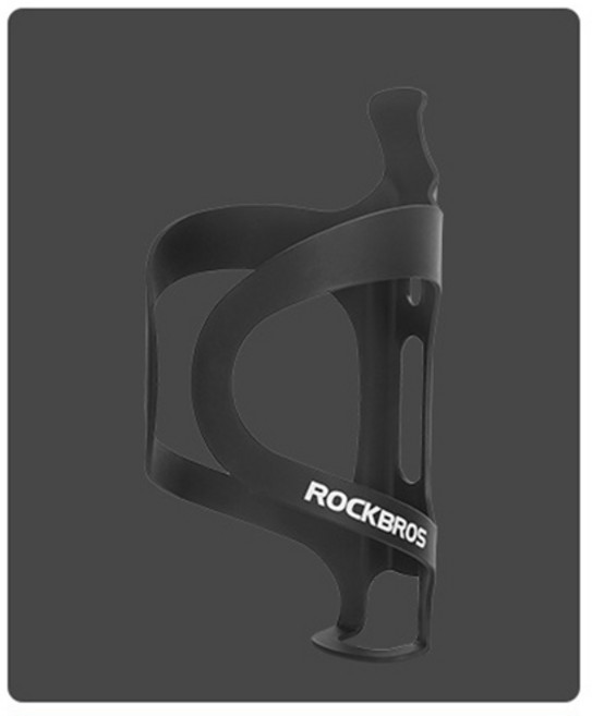 락브로스 경량 알루미늄 자전거 물통 케이지 2016-11, A 블랙, 1개