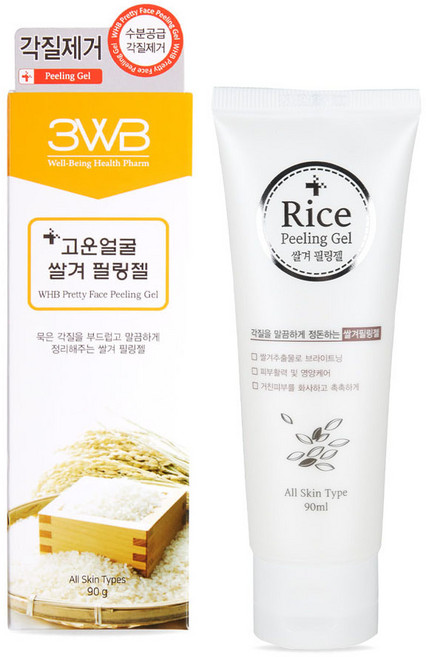 고운얼굴 쌀겨로 만든 필링젤 90ml, 3개