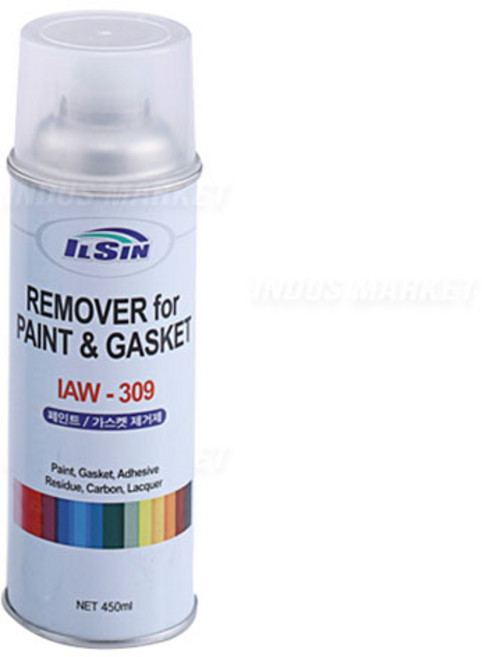 일신 IAW309 페인트 리무버 가스켓 제거제 450ml, 5개