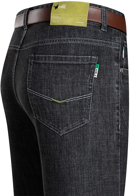 VANCAR 중년 남성 봄 가을 게스청바지 멀티 컬러 스트레치 스트레이트 트렌디 남성용 긴바지 데님 팬츠