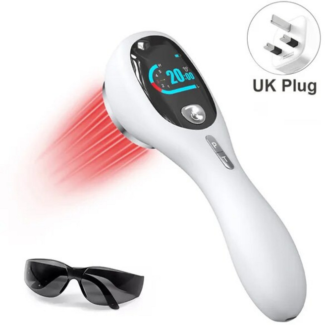 레이저 적색광 장치 콜드 관절염 물리 통증 완화 상처 건강 관리 650nm, 1개